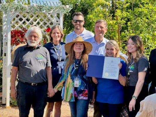 Congressman Stanton gives Mesa Farm Congressional award april 9 2026
